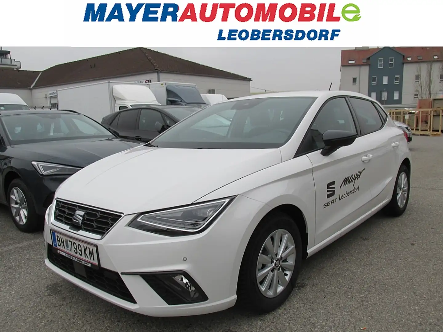 SEAT Ibiza 1,0 EcoTSI FR Edition Weiß - 1