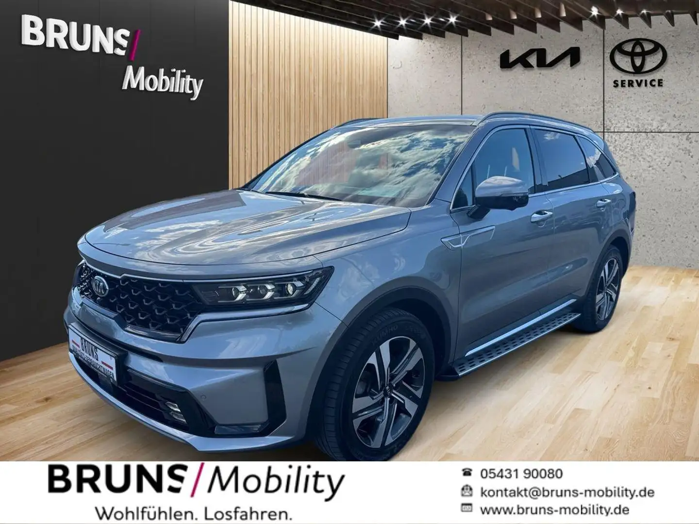 Kia Sorento 1.6 T-GDI Platinum Plug-in 7-Sitzer Grijs - 1