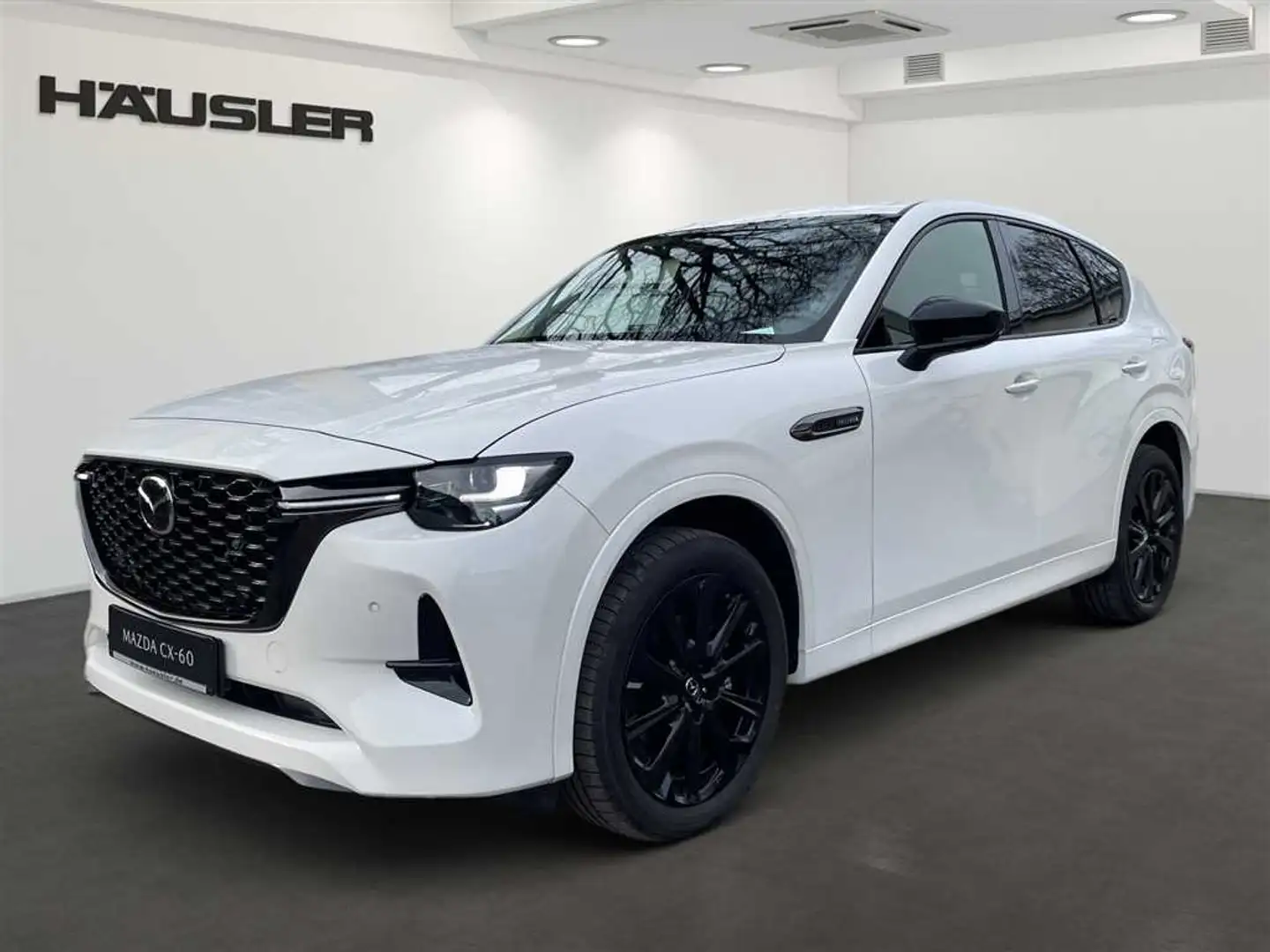 Mazda CX-60 Homura D-254 AWD mit AHK, Schiebedach, Leder, Bose Weiß - 1