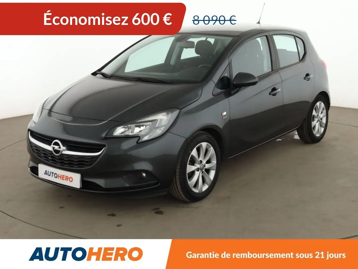 Opel Corsa 1.4 Excite Gris - 1