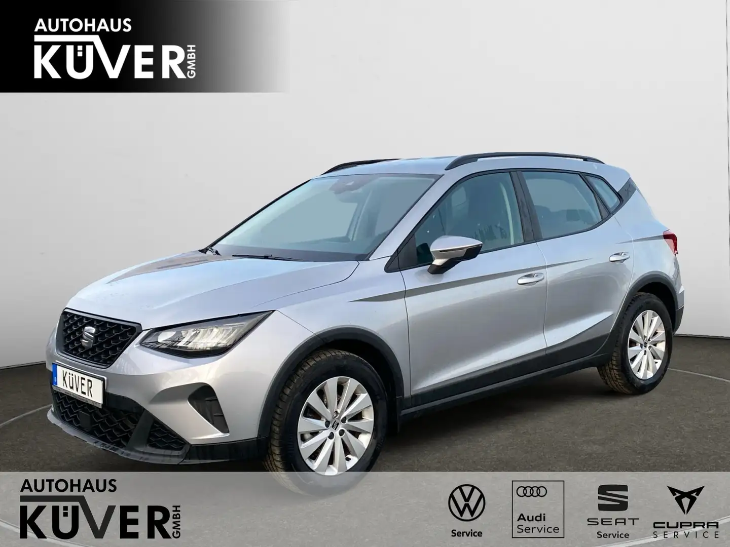SEAT Arona Style 1.0 TSI DSG LED*PDC*Facelift*SHZ Silber - 1