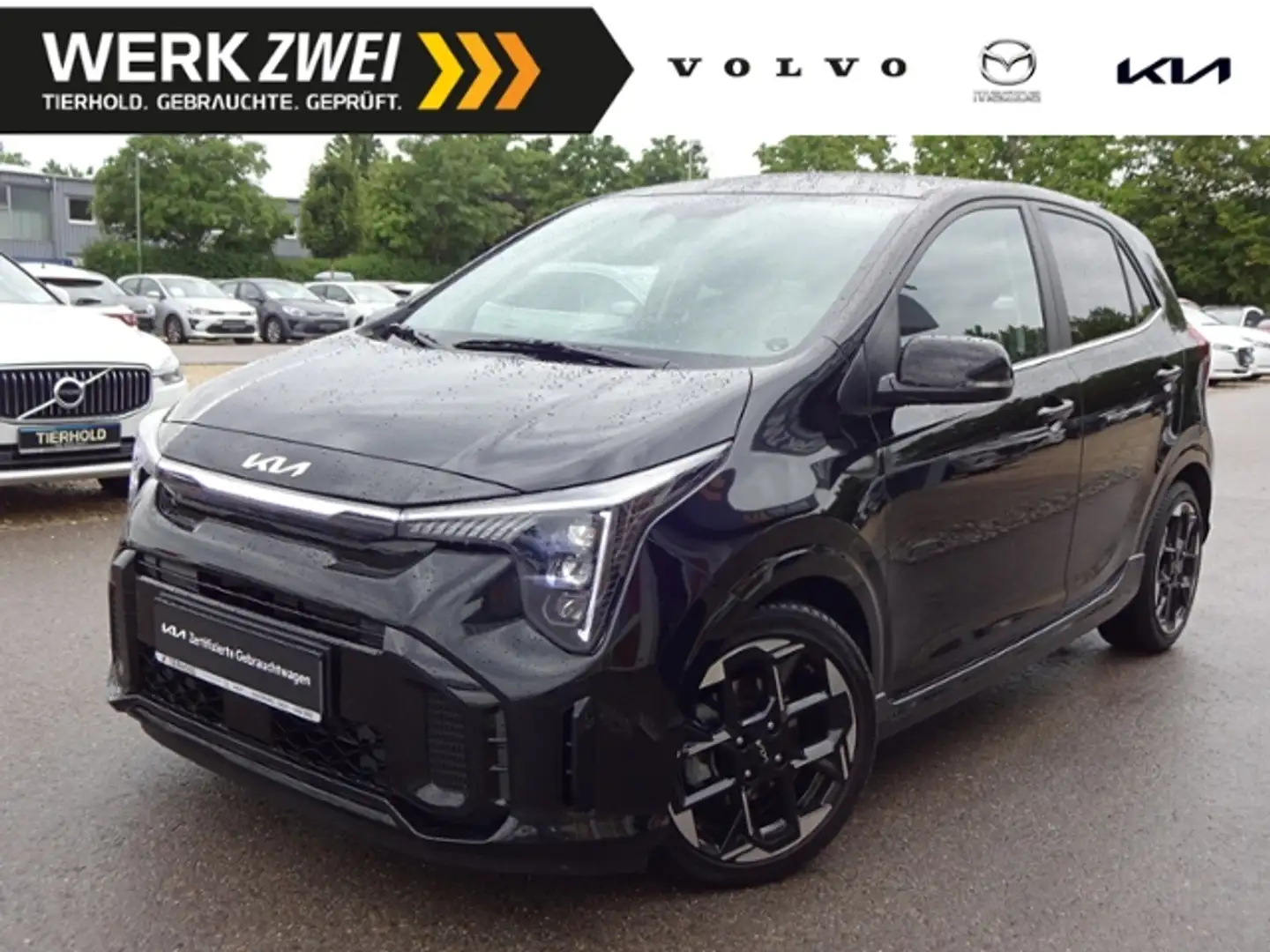 Kia Picanto 1,2 GT-Line AT Navi Kamera Leder BLIS Noir - 1