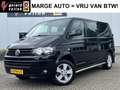 Volkswagen T5 Transporter 2.0 TDI L1H1 MARGE ROLSTOELLIFT AIRCO CRUISE TREKH Zwart - thumbnail 1