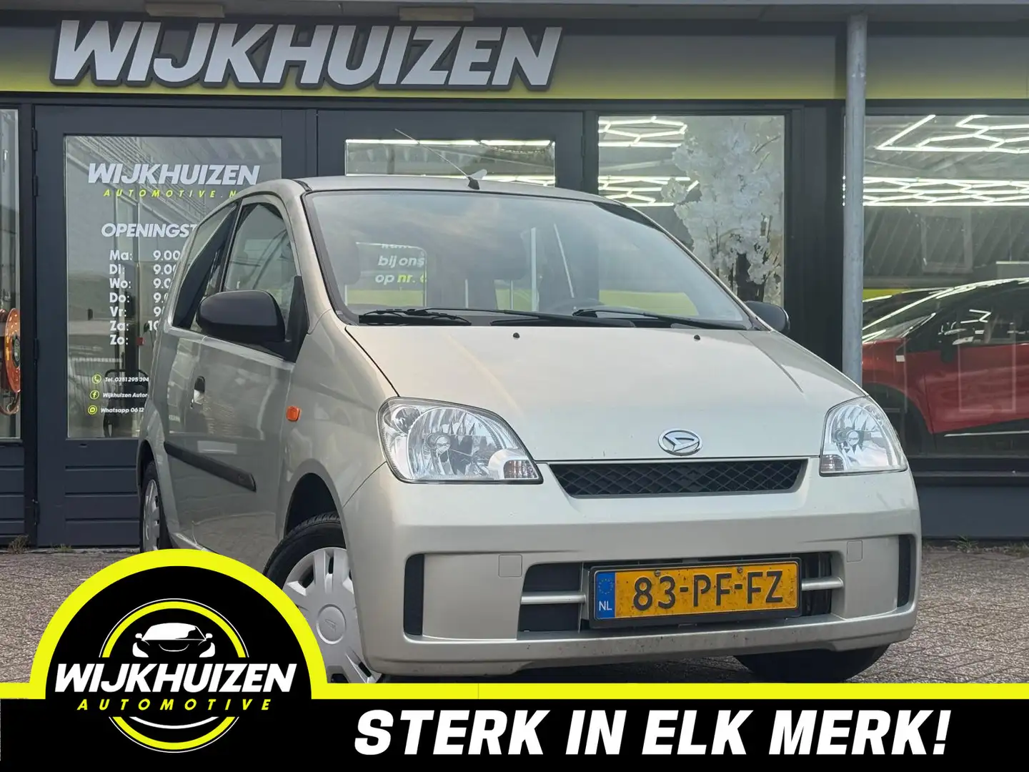 Daihatsu Cuore 1.0-12V Nagano Automaat met 109.959 km !!! Rijdt g Beige - 1