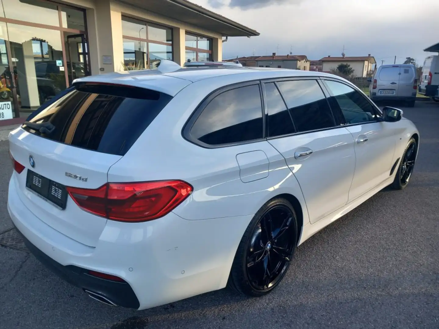 BMW 520 d 48V Touring Msport Blanco - 2