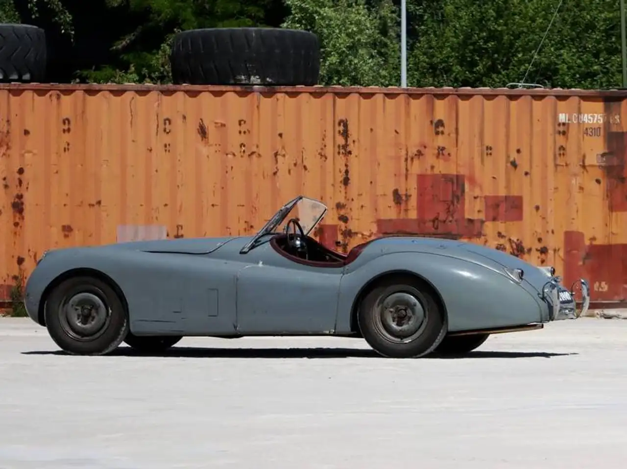 Jaguar XK 120 OTS never restored survivor, matching, foto 3