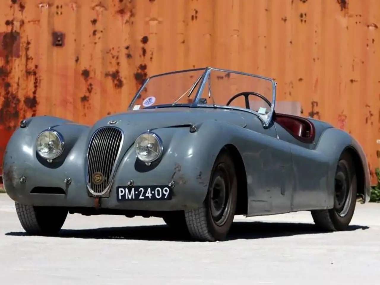 Jaguar XK 120 OTS never restored survivor, matching, foto 4