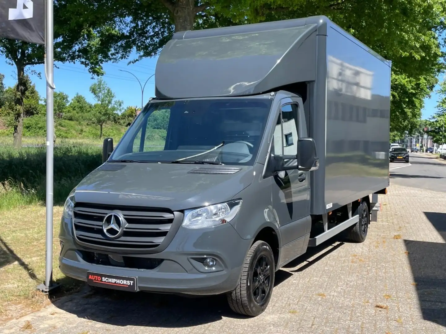 Mercedes-Benz Sprinter 317 cdi meubelbak laadklep m-bux camera LMVelgen Grigio - 1