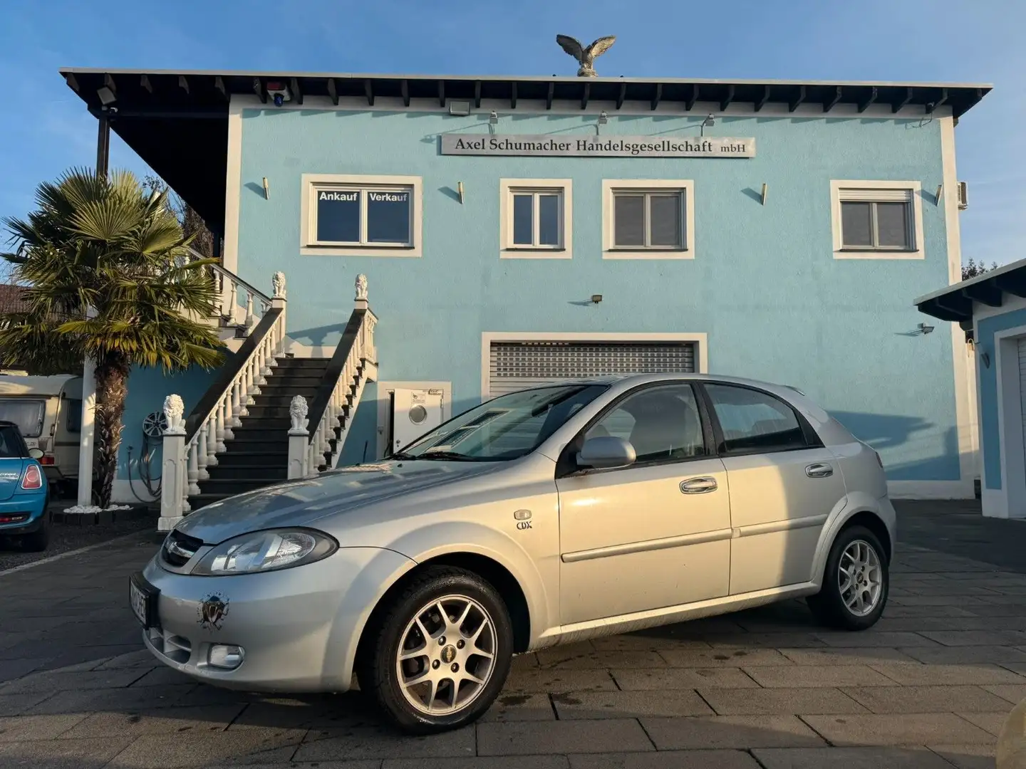 Chevrolet Lacetti 1.8 CDX aus 1. Hand Klimaautomatik Silber - 1