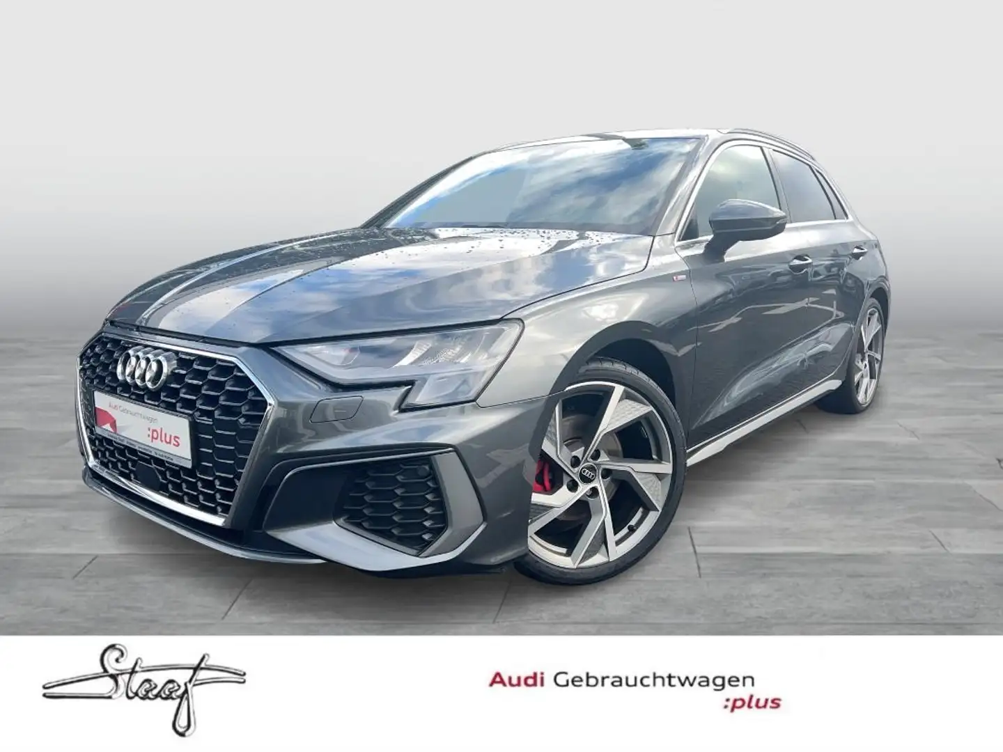 Audi A3 Sportback S line 35TFSI|ACC|NAV|AHK|S-LINE|SMART Grau - 1
