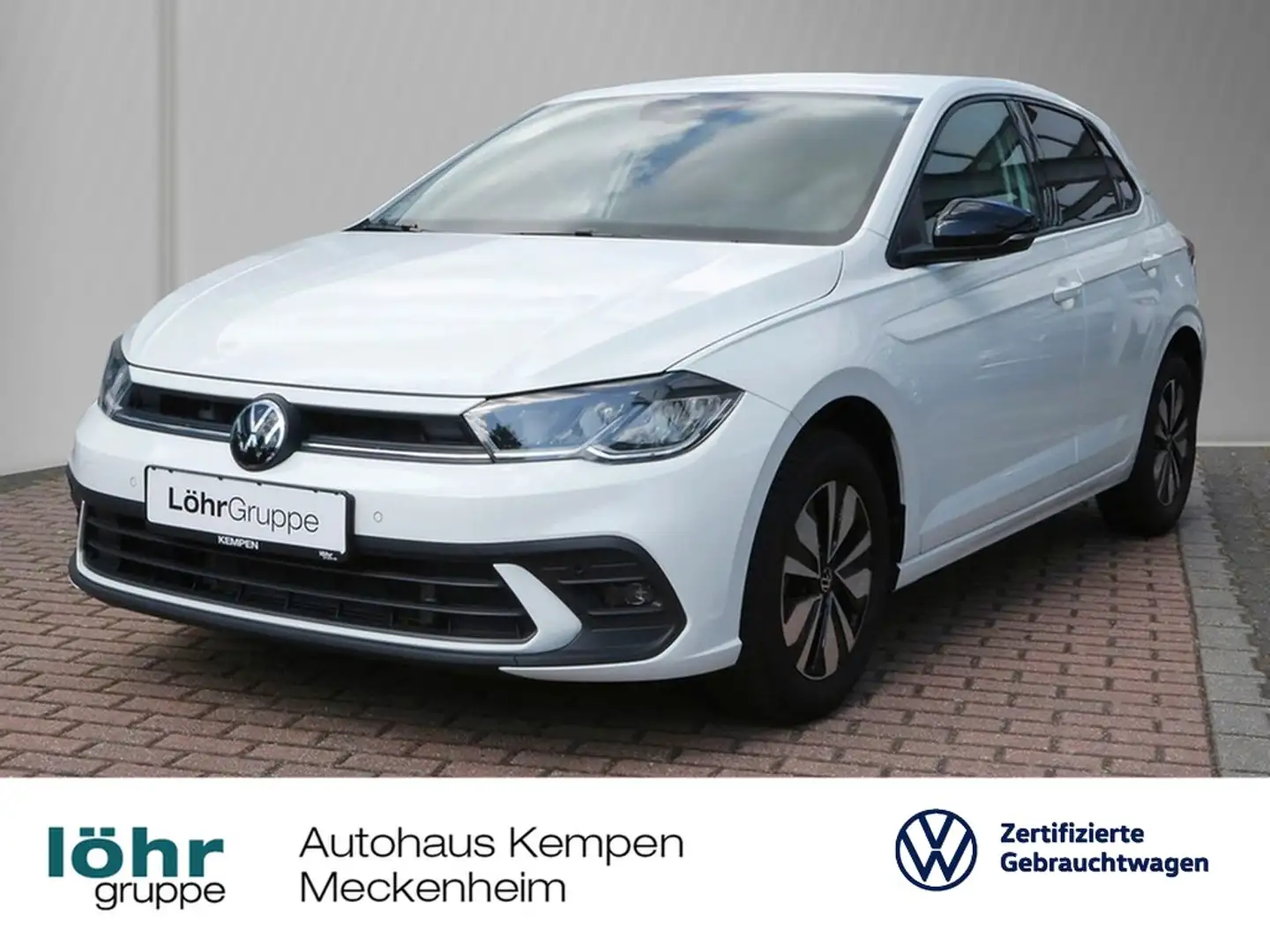Volkswagen Polo VI 1.0 TSI DSG Goal AHK Navi+VC ACC RFK+PDC LED... Weiß - 1