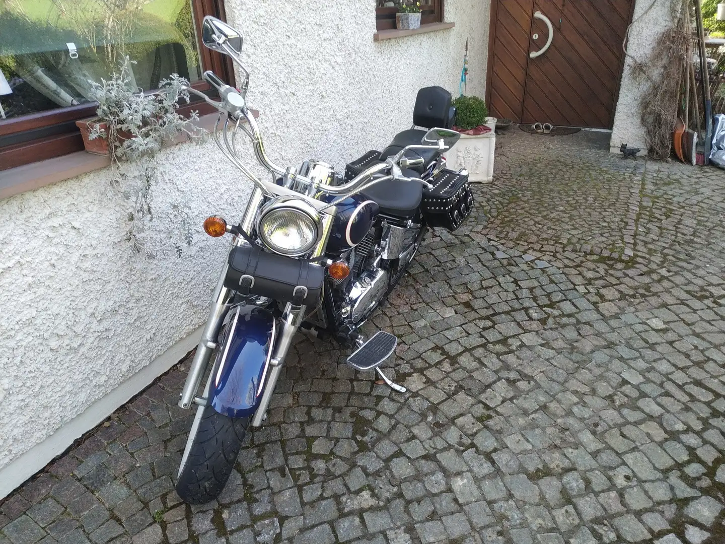 Kawasaki VN 800 Azul - 1