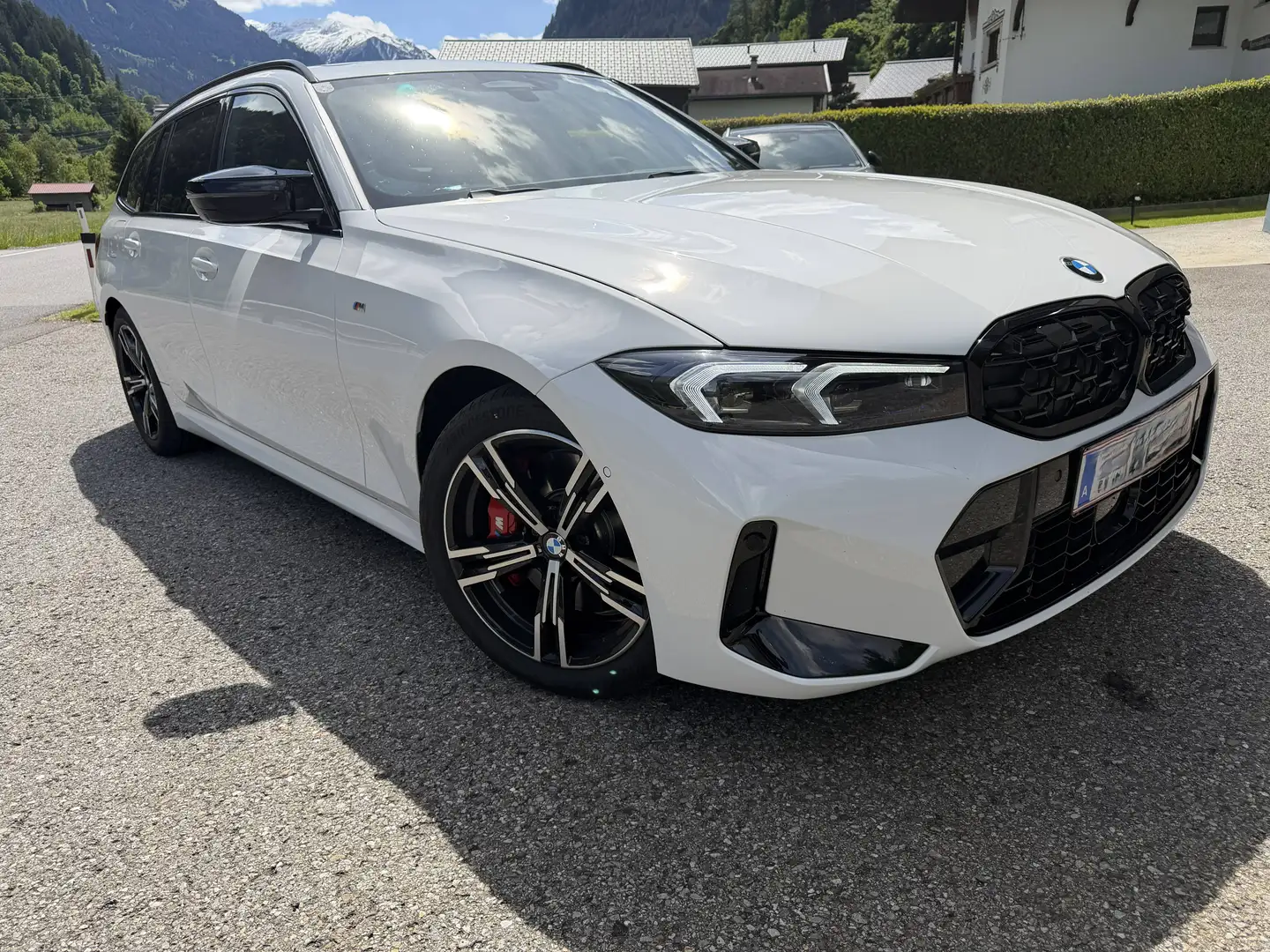 BMW 340 M340d xDrive Touring Aut. Weiß - 2