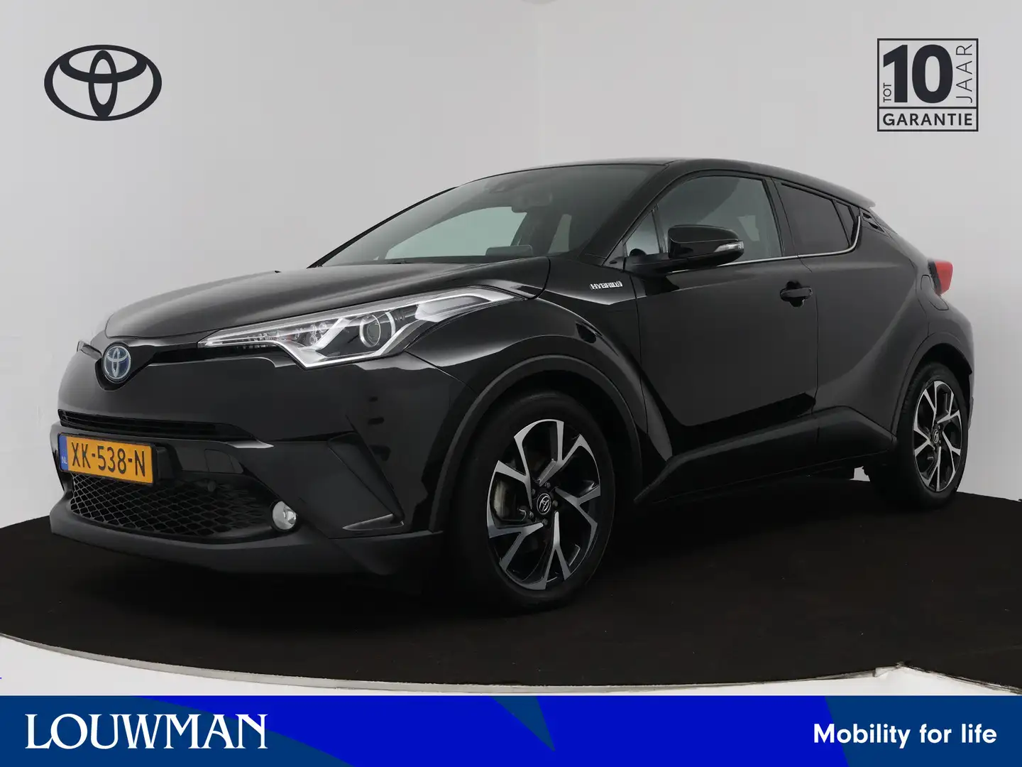 Toyota C-HR 1.8 Hybrid Dynamic Zwart - 1