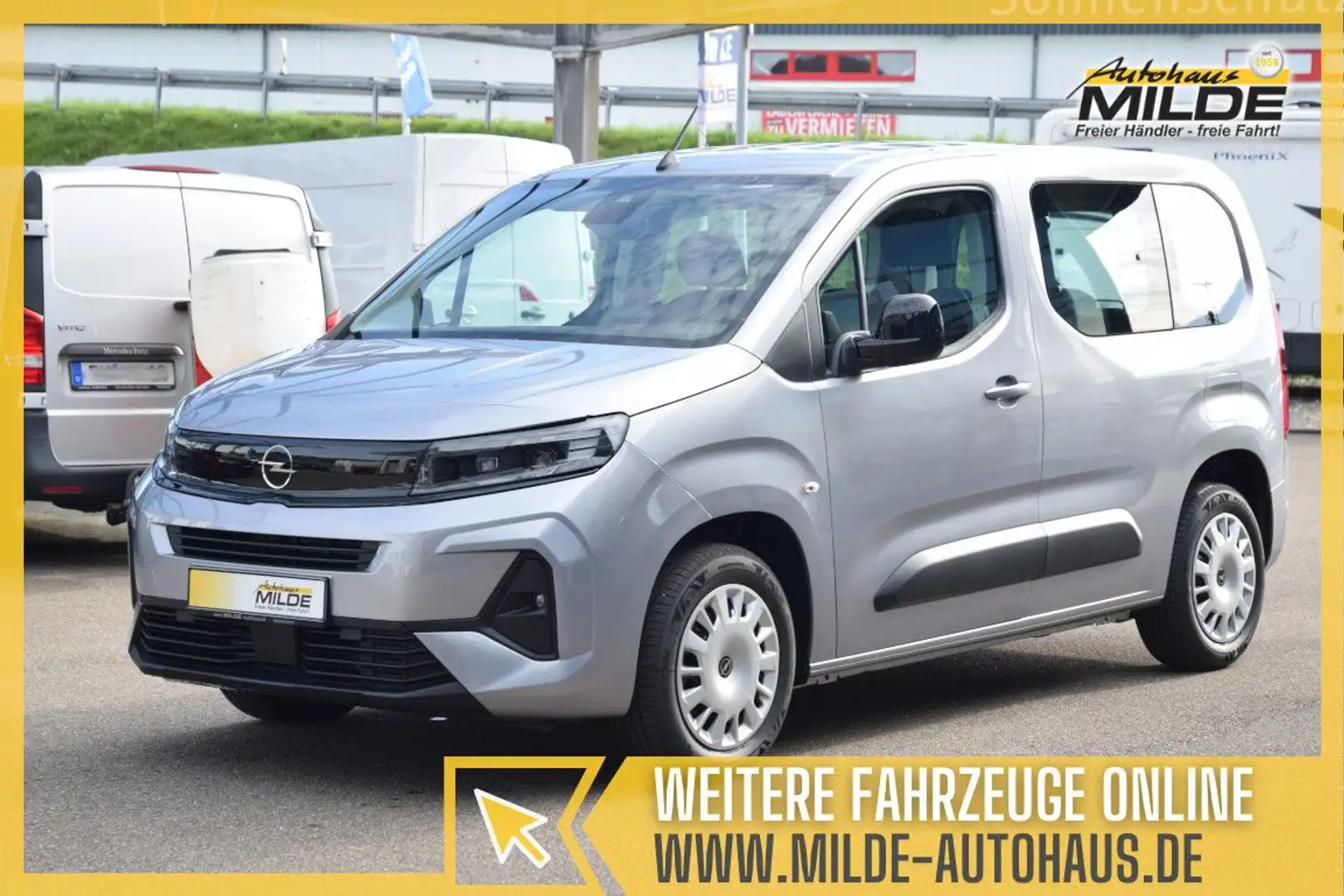 Opel Combo Life L1 MATRIX-LED KAMERA NAVI SHZ AHK Grau - 1