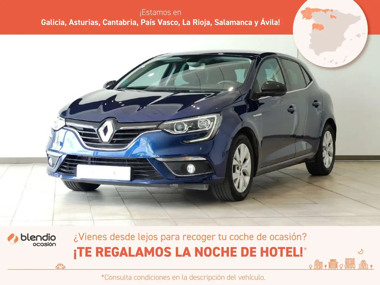 Renault Megane 1.2 TCe Energy Life 74kW Azul - 1