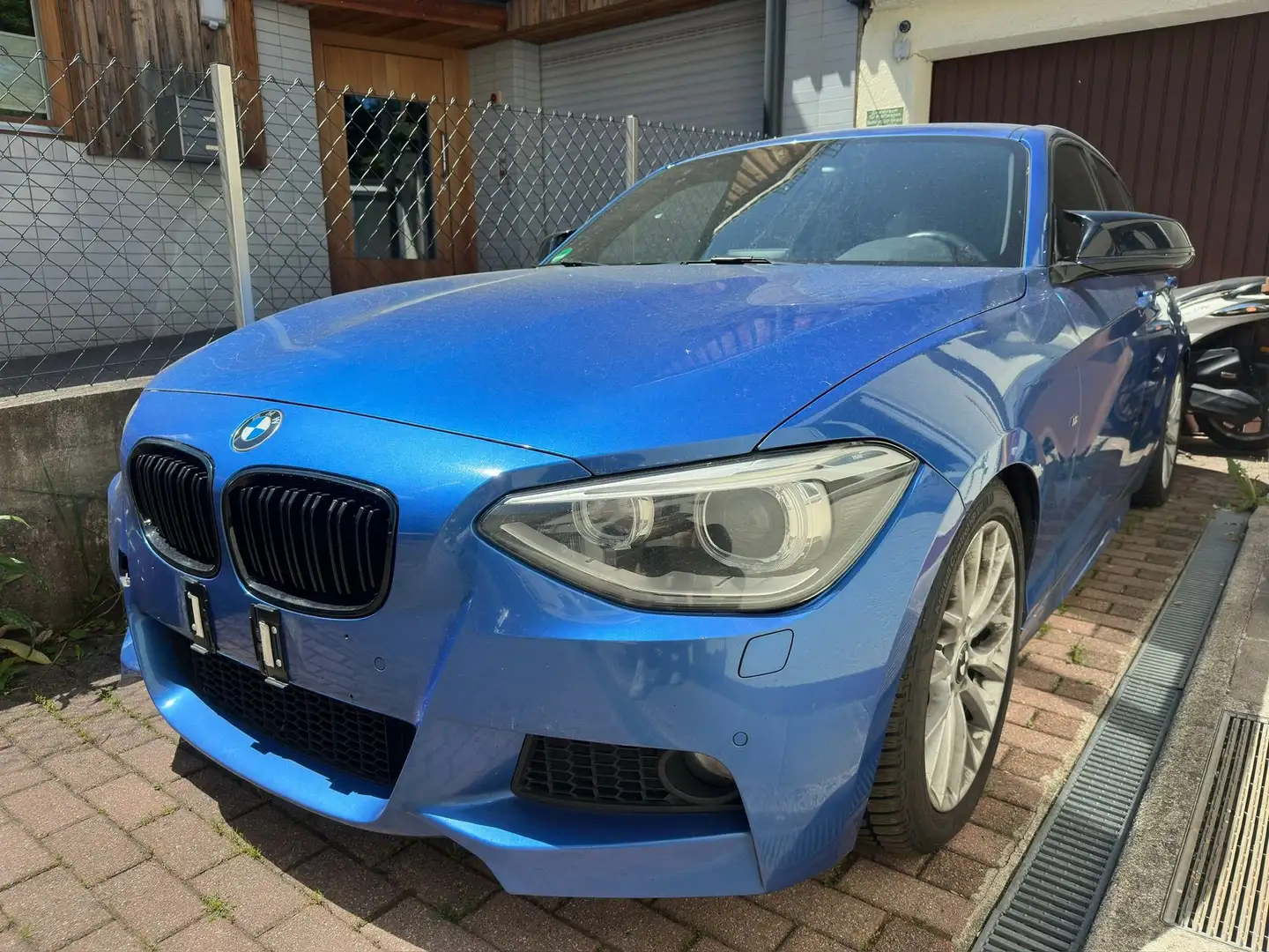 BMW 125 125 M PAKET MOTOR LÄUFT UNRUND Albastru - 2