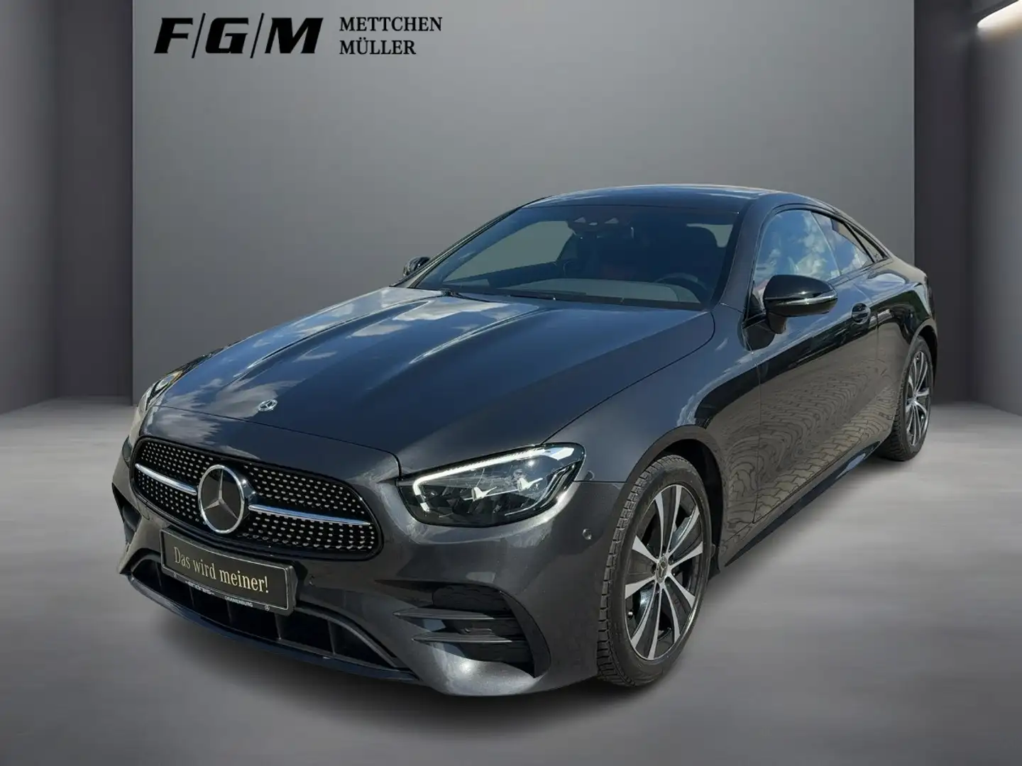 Mercedes-Benz E 220 d AMG Line Burm|TWA|Night|Sitzhz|Kam|LED Grau - 1