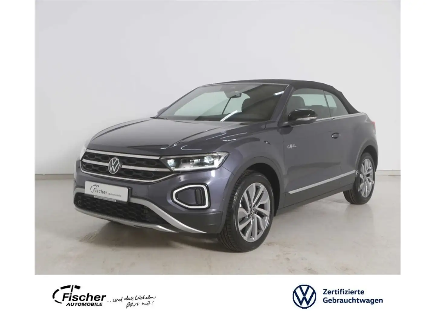 Volkswagen T-Roc Cabriolet 1.5 TSI GOAL Grau - 1