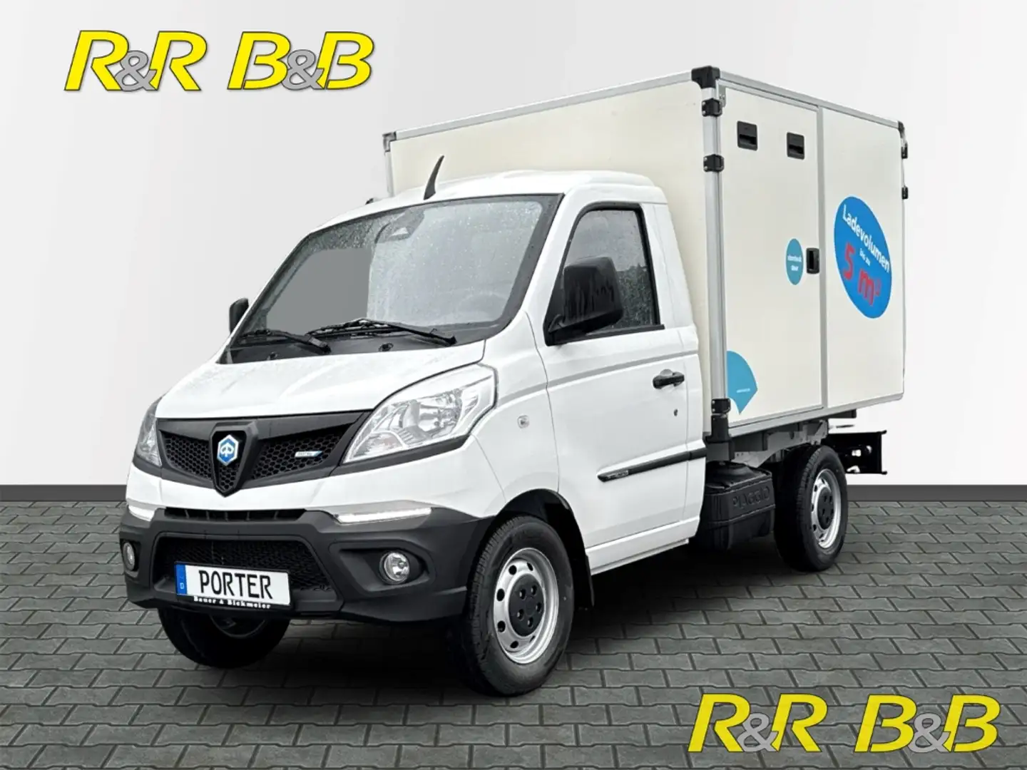 Piaggio Porter NP6 City Truck Top 1.5 LPG Kofferaufbau KLI Weiß - 1