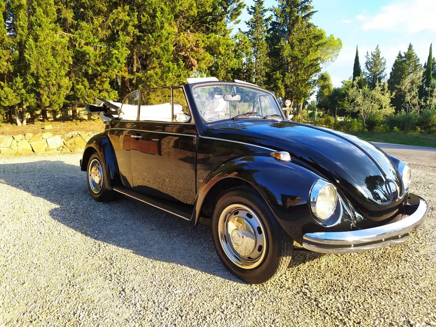 Volkswagen Beetle Maggiolone Cabrio 1302 Noir - 1