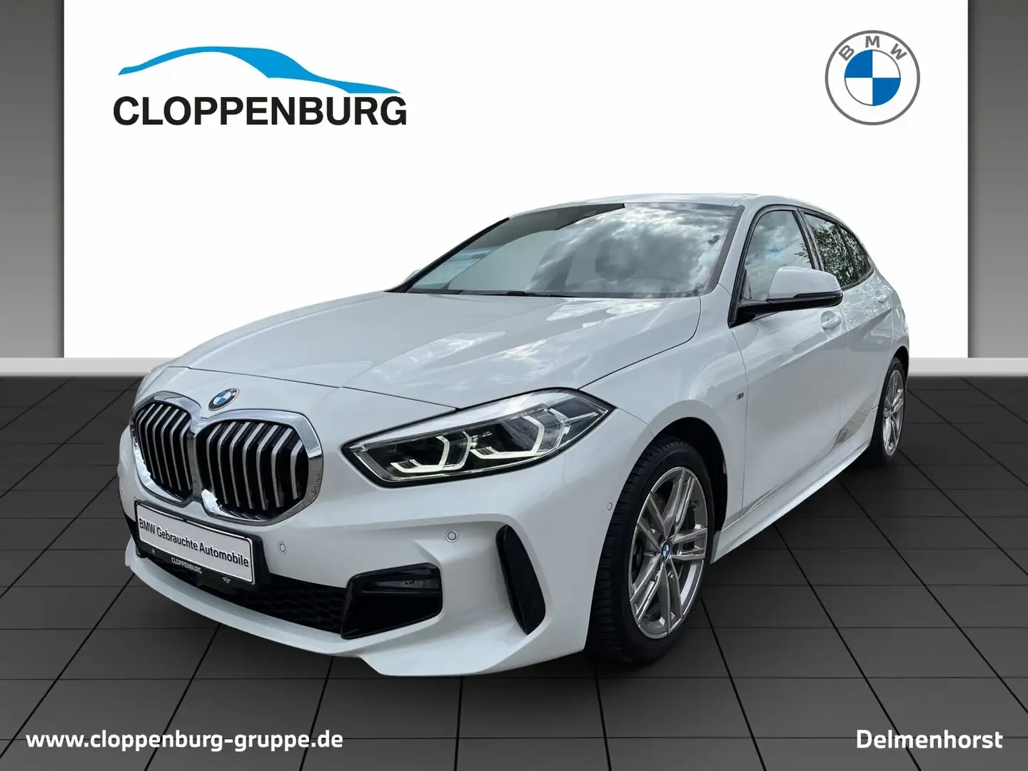 BMW 118 i Hatch M Sport HiFi DAB LED WLAN RFK Shz Wit - 1