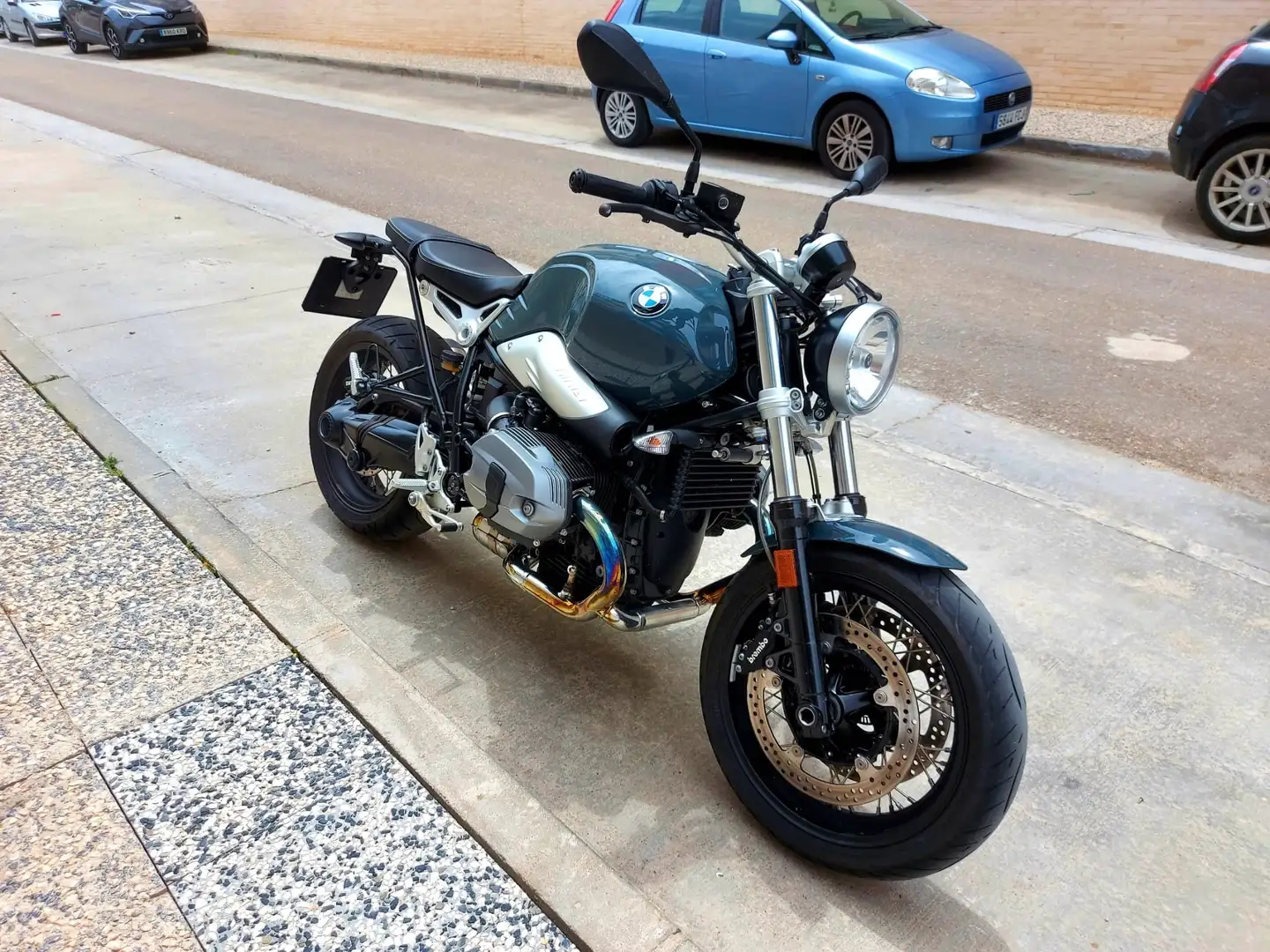 BMW R nineT Azul - 1