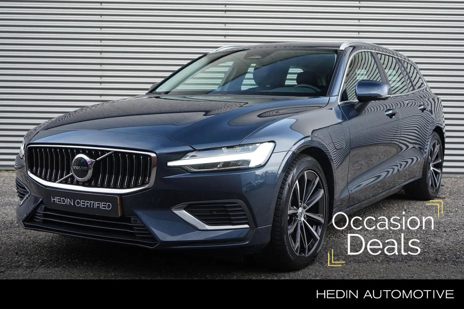 Volvo V60 T6 Plug-in hybrid AWD Bright | Leder | Adaptive Cr Blau - 1