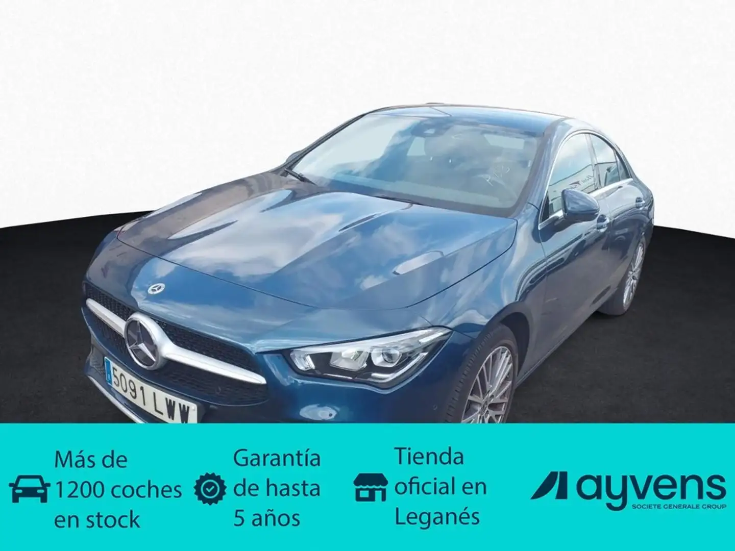 Mercedes-Benz CLA 250 250e 8G-DCT Azul - 1