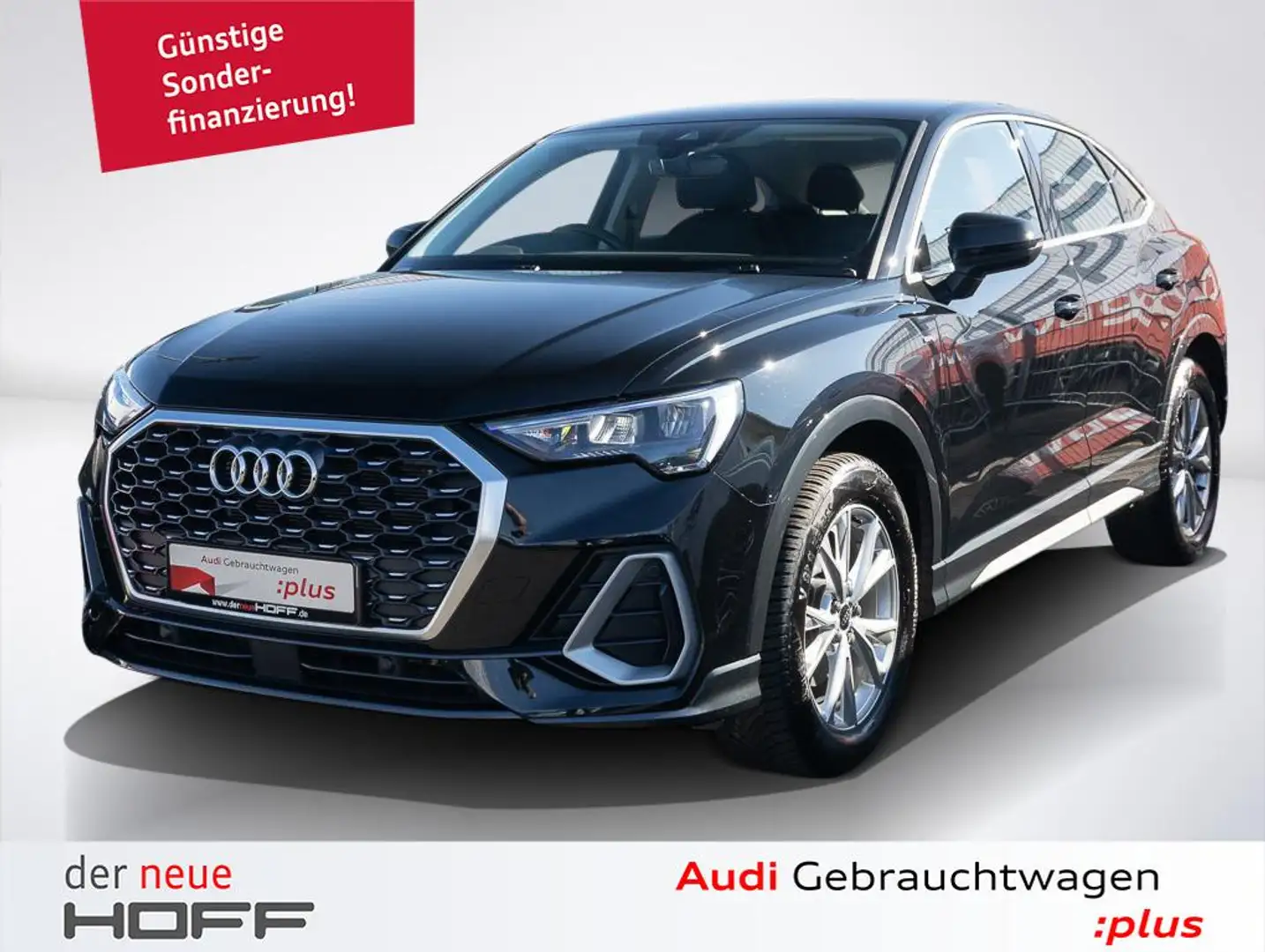 Audi Q3 Sportback 35 TDI S line Kamera Navi Plus Schwarz - 1