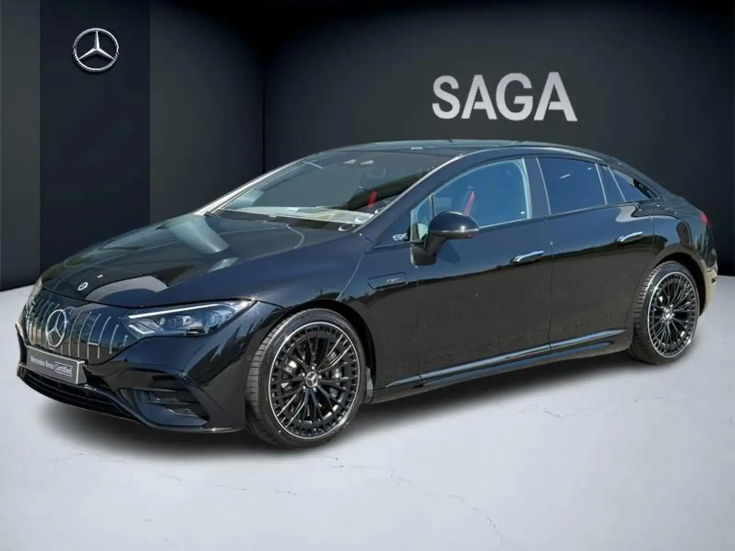 Mercedes-Benz EQE 43 43 AMG 4matic Pano Burmester Head Up Zwart - 1