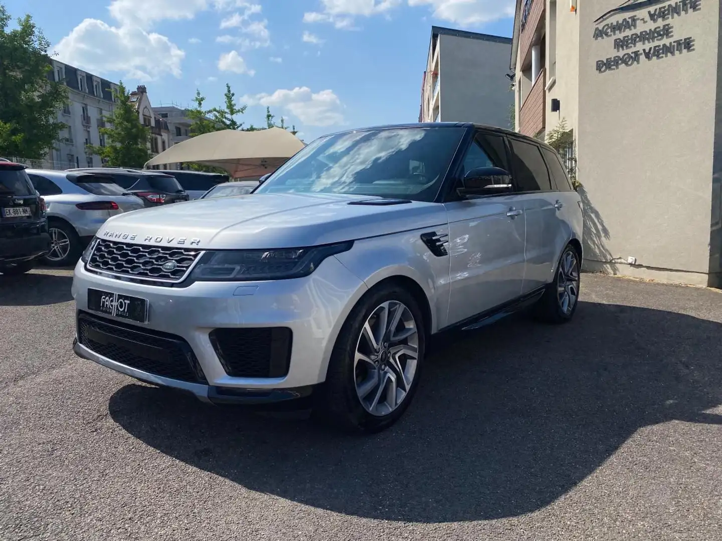 Land Rover Range Rover Sport 2.0 P400e Hybride - BVA HSE Dynamic PHASE 2 Gris - 1