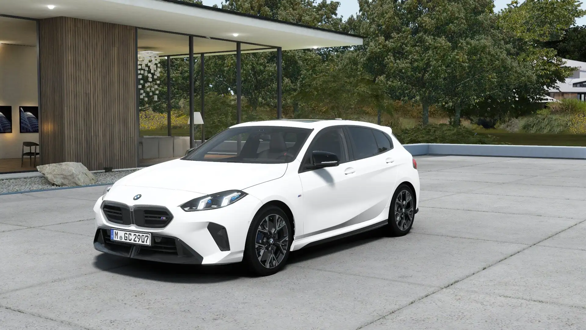 BMW Sonstige M135 xDrive HUD Pano AHK DrivAss Prof. ParkAss+ HK Weiß - 1