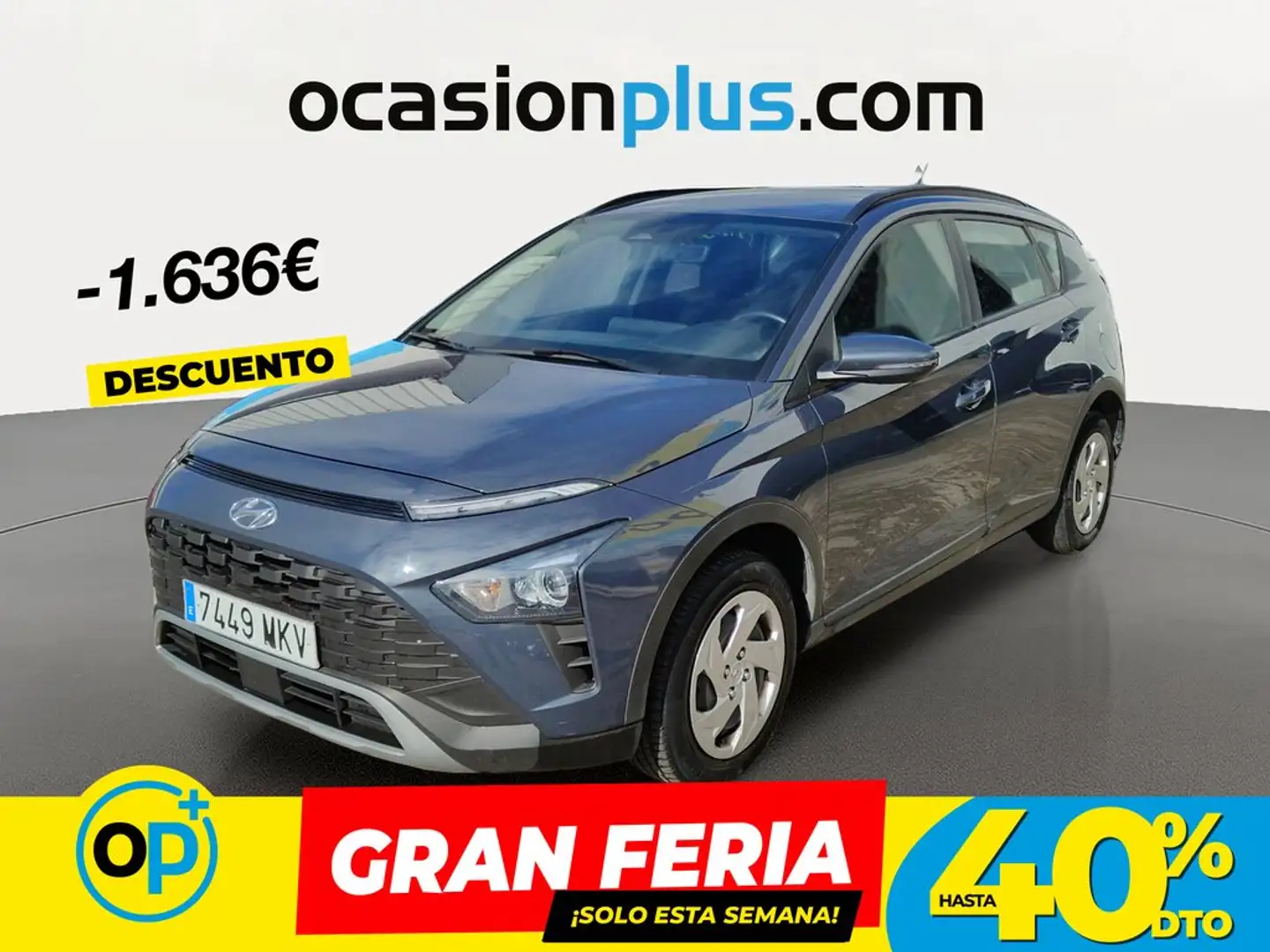 Hyundai BAYON 1.2 MPI Essence Gris - 1
