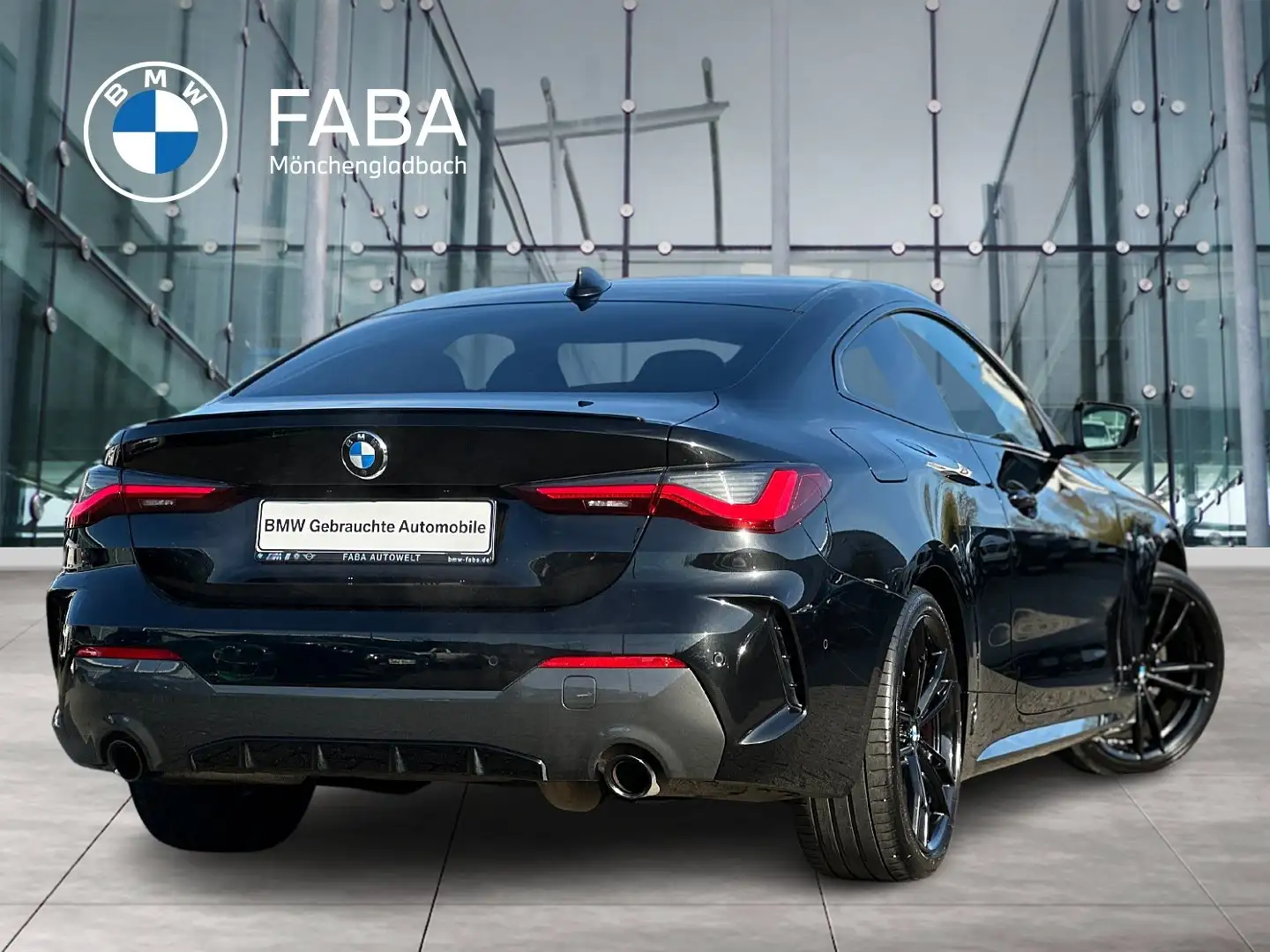 BMW 420 d Coupé M Sport Pro HK HiFi DAB WLAN Komfortzg. Negro - 2