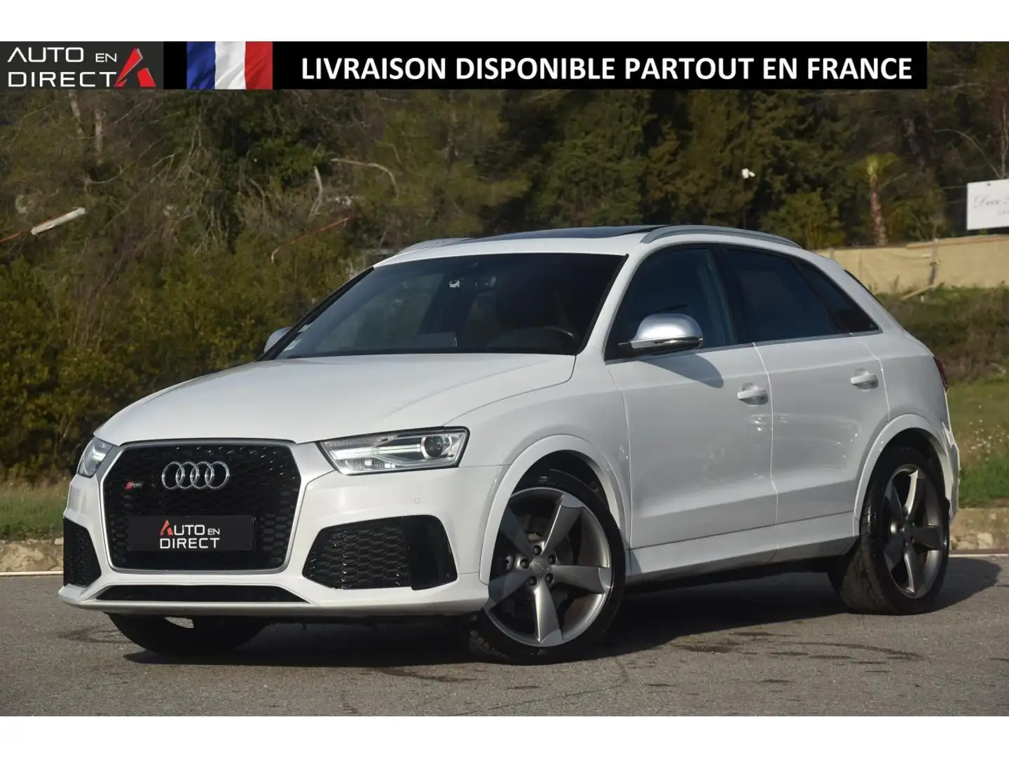 Audi RS Q3 RS Q3 Quattro 2.5 TFSI - 340 - BV S-tronic Blanc - 1