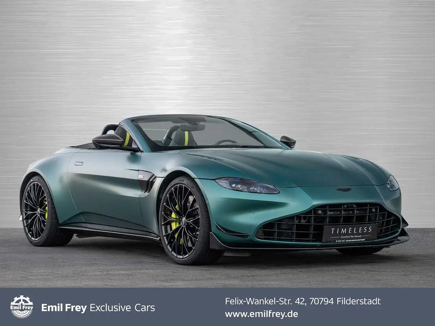 Aston Martin V8 Vantage Roadster F1 Edition Vert - 1