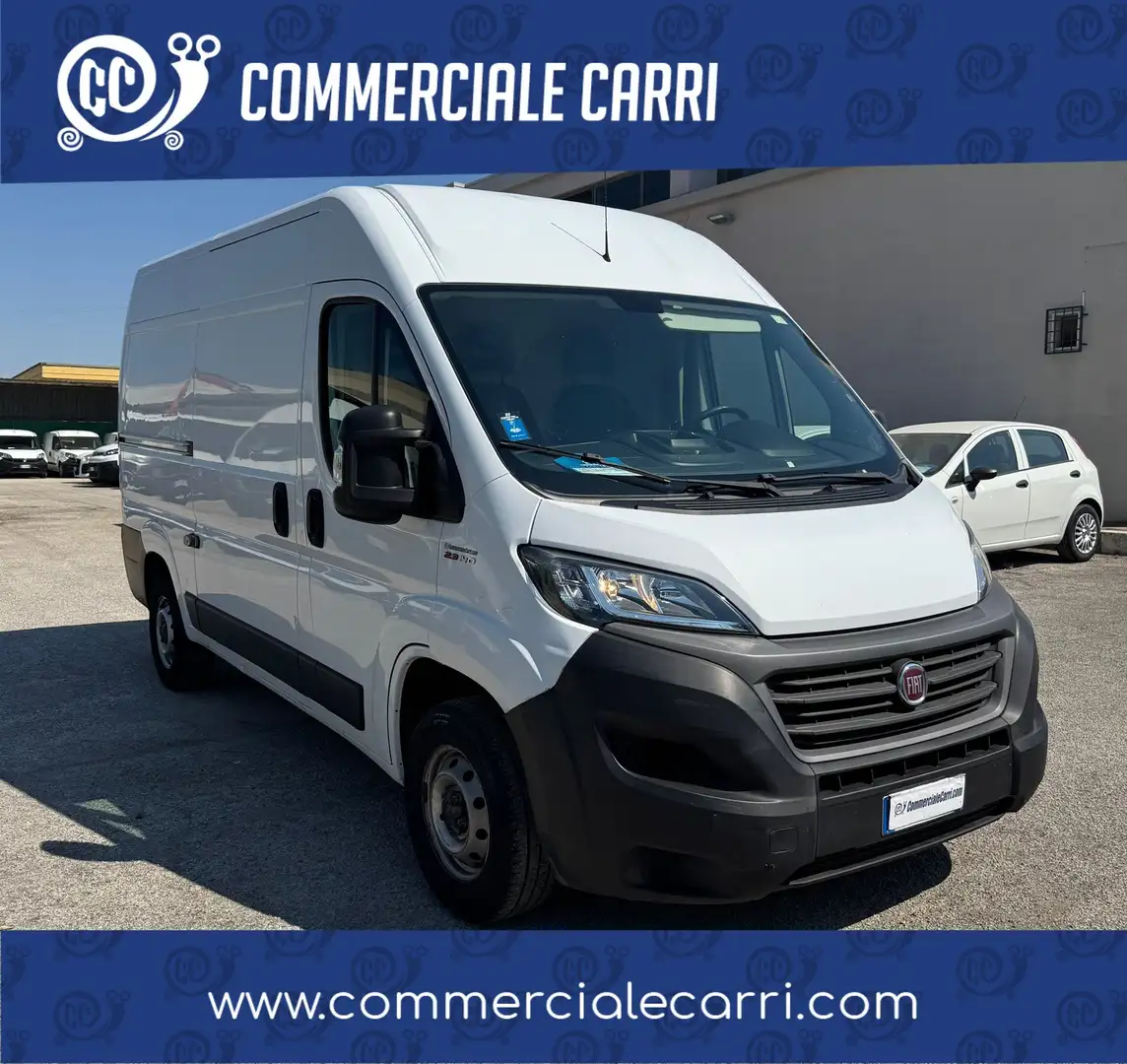 Fiat Ducato 33 MH2 2.3MJ FURGONE PASSO MEDIO T.ALTO 3PTI 2021 Bianco - 1