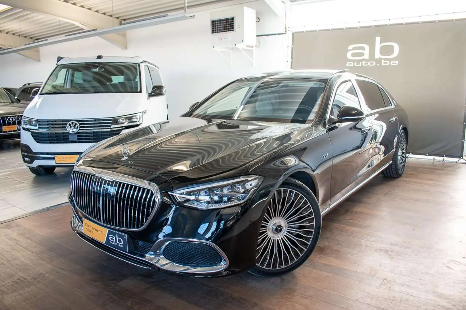 Maybach S680 MAYBACH V12 4-M, FULL OPTION, 4-ZIT, KOELKAST Чорний - 2