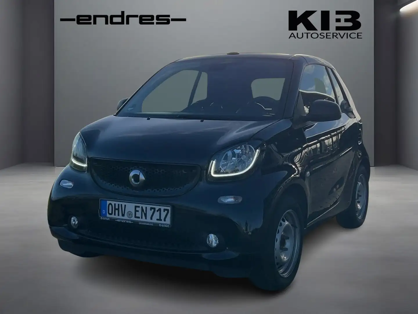 smart forTwo Cabrio Passion +LED+AUT+Sitz.HZ+USB+ Schwarz - 1