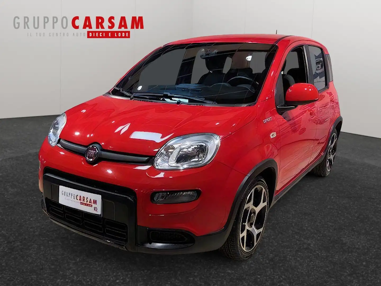 Fiat Panda Panda 1.0 FireFly S&S Hybrid sport Rosso - 1