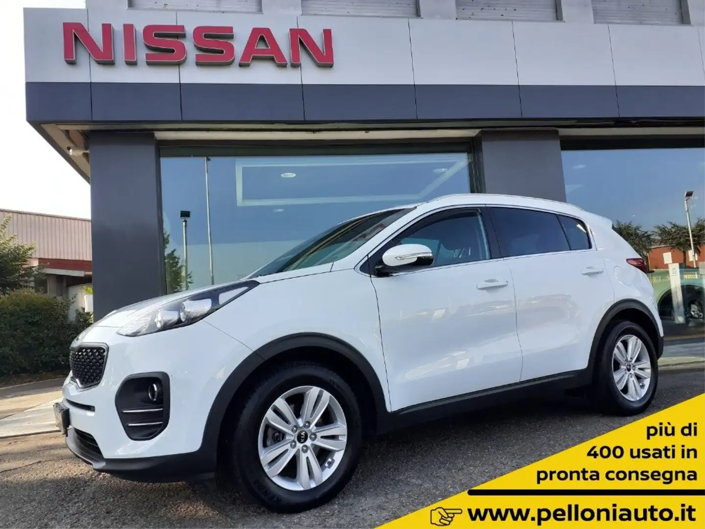 Kia Sportage 1.7 CRDI 2WD 1°PROP - GARANZIA- KM CERTIFICATI Bianco - 1