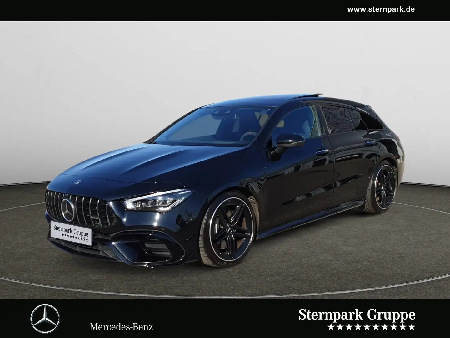 Mercedes-Benz CLA 45 AMG CLA 45 4M+SB Aero+Night+FAP+Pano+HUD+Burmester+ Schwarz - 1