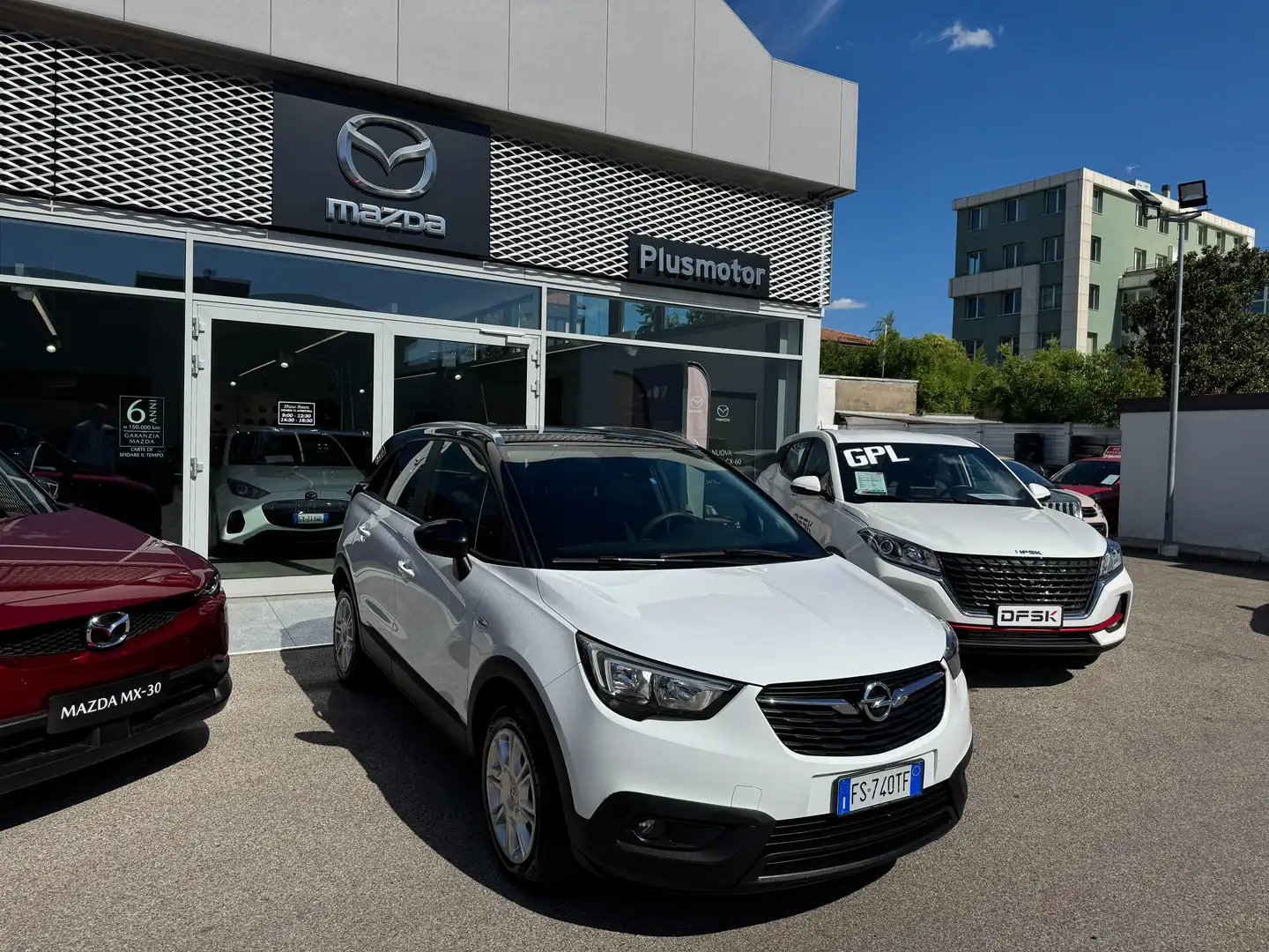 Opel Crossland X Crossland X 1.2 GPL NEOPATENTATI Blanc - 1