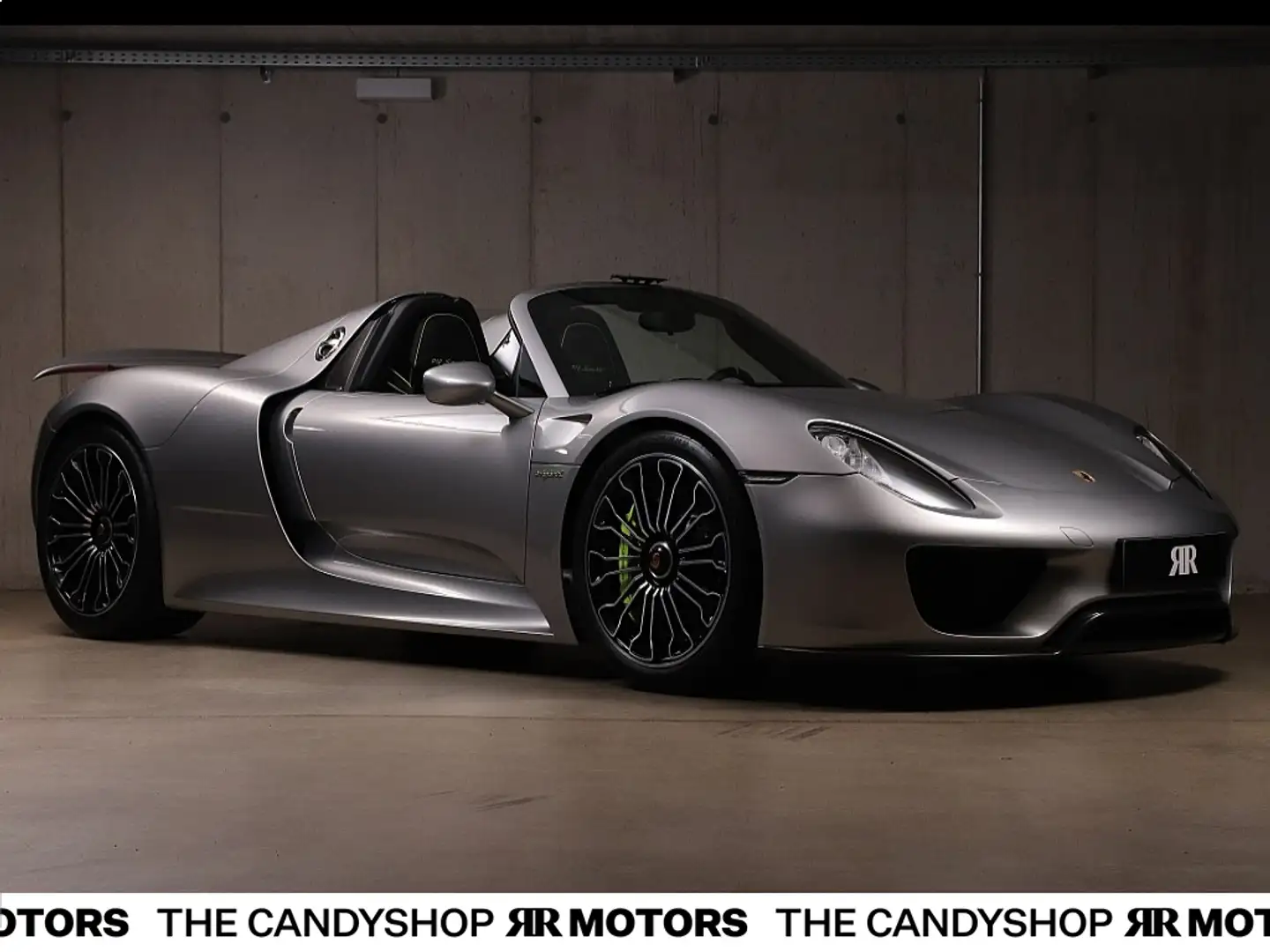 Porsche 918 Spyder *Perfekt*GT-Silber*Nr.643/* Argintiu - 1