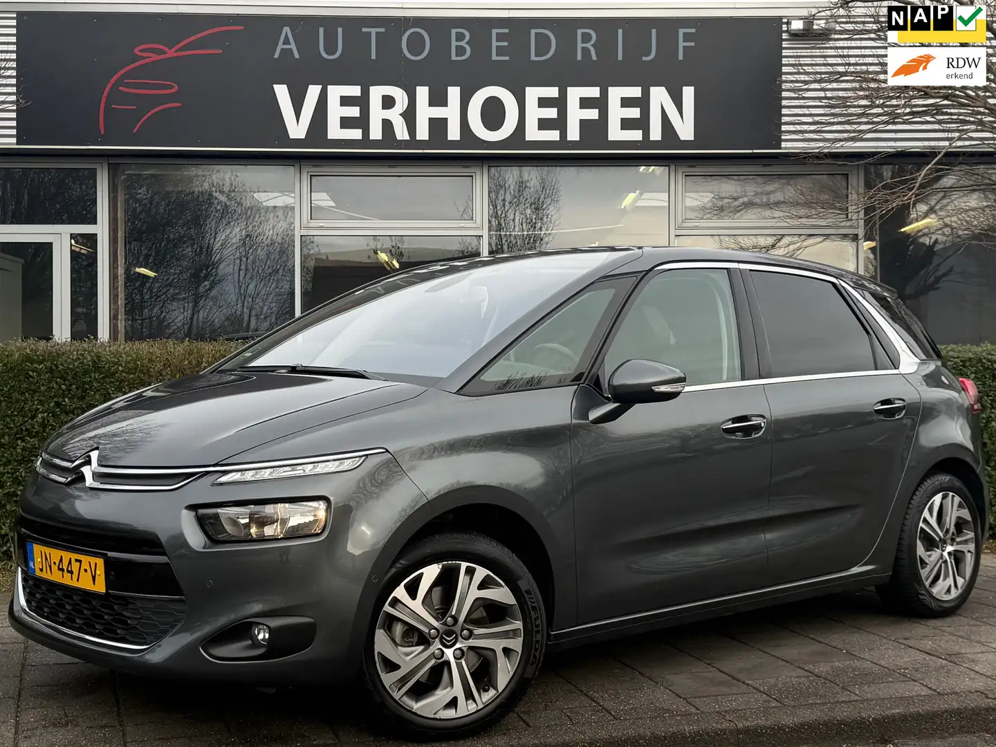Citroen C4 Picasso 1.6 e-THP Intensive - AUTOMAAT - NAP KM - TREKHAAK Gris - 1