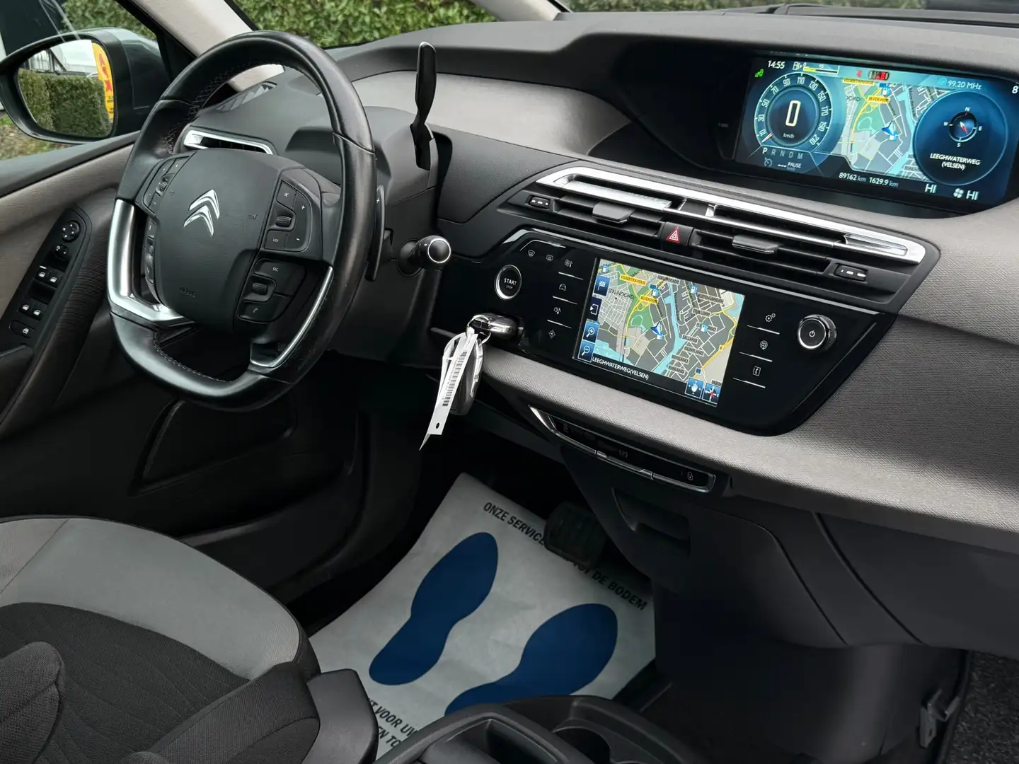 Citroen C4 Picasso 1.6 e-THP Intensive - AUTOMAAT - NAP KM - TREKHAAK Gris - 2
