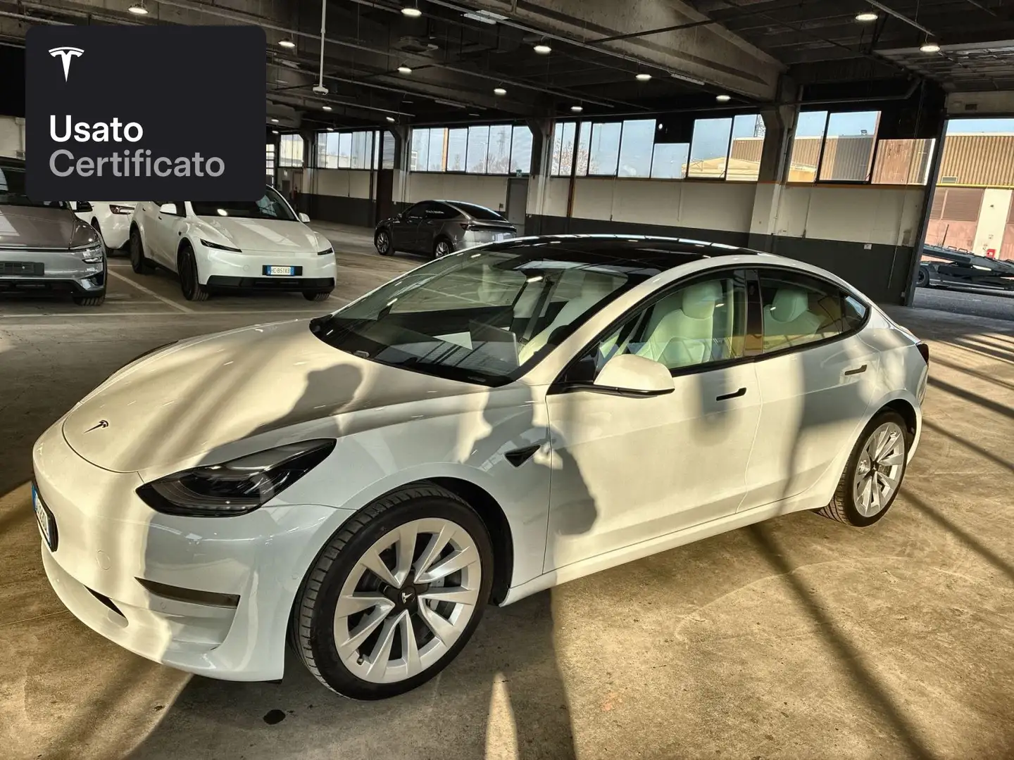 Tesla Model 3 Long Range AWD Bianco - 2