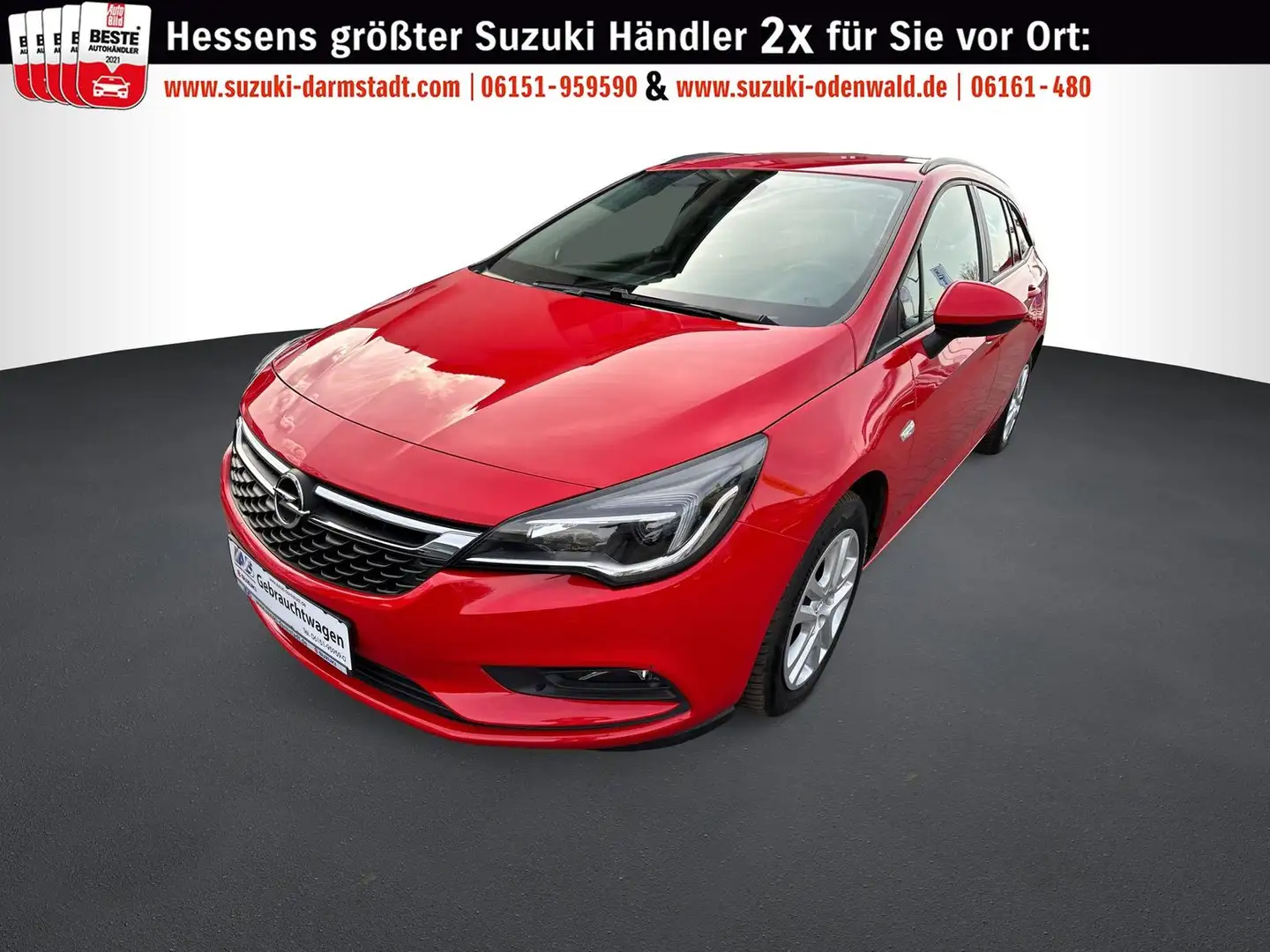 Opel Astra 1.0 Turbo Sports Tourer Edition Rot - 1