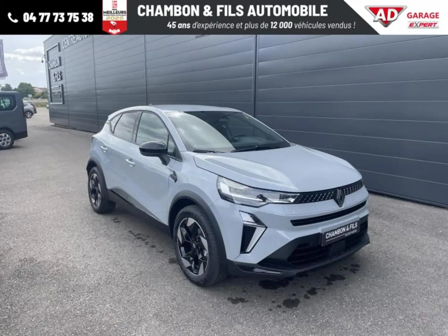 Renault Captur mild hybrid 140 Techno Grijs - 1